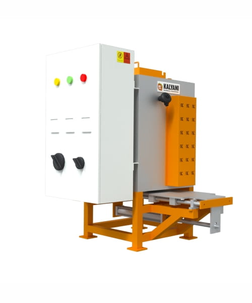 Continuous Mesh belt / Vertical CI Ring Heating Furnace